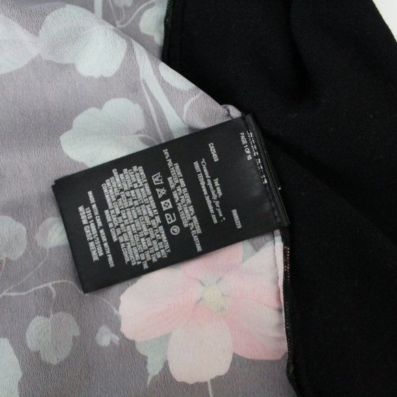 Ted Baker Memie Secret Trellis-Print Cardigan Sweater Black Size TED 1/ US 4 - Picture 8 of 8